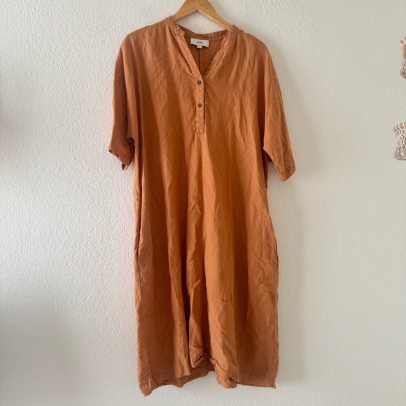 Sauths Dresses & Skirts - Sauths Linen Shirt Dress